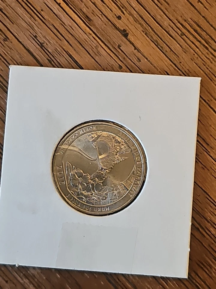 Usa 25 Cents Blue Ridge 2015 P-MS - Image 2 of 2