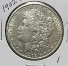 1902-S MORGAN SILVER DOLLAR,  XF DETAILS!