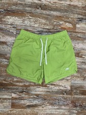 Mens Nike Green Mesh Lined Swim Trunks Size XL Shorts 6  