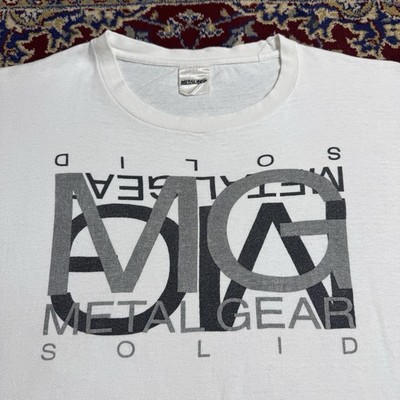 Vintage 1998 Metal Gear Solid 1 Promo Video Game Tee 90s rare