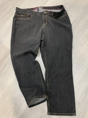Men's Light Gray Denim Jeans Straight Leg Regular Fit Mid Rise Button Fly