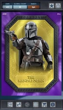 The Mandalorian - Gold Base Purple Epic - Star Wars Card Trader Foundry
