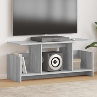 Tv-St?Nder 102 X 35 X 45 Cm Sonoma-Grau Holzwerkstoff