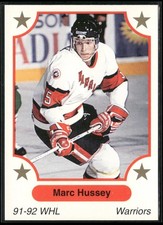 1991-92 7th Inning Sketch WHL #278 Marc Hussey