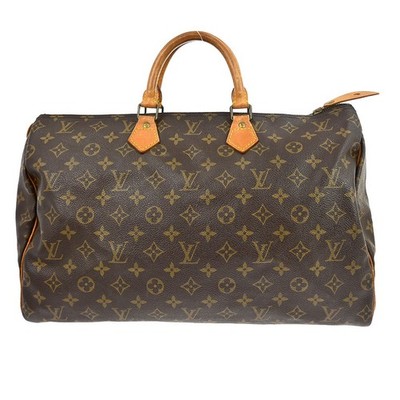 Best03 LOUIS VUITTON MONOGRAM SPEEDY 40 DUFFLE HANDBAG M41522 VI871 YQ07409