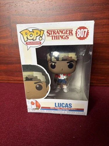 Funko Pop! Vinyl: Stranger Things Lucas #807 New In Box See Photos