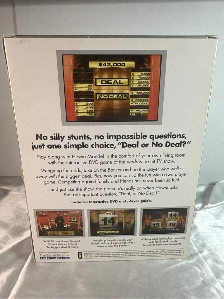 NBC Deal Or No Deal  The Interactive DVD Game Show By Imagination  - Image 2 of 2