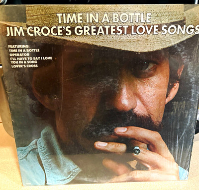 Jim Croce Time In A Bottle, Vinyl LP 1976 LS 6007. Still has plastic on it.
