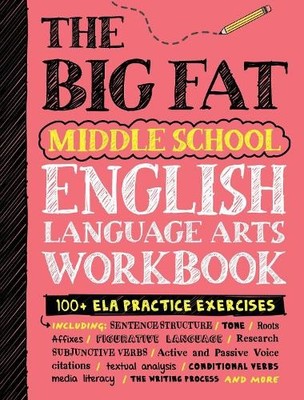 Workman Publish The Big Fat Middle School English Language Arts Work (Paperback)