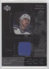 2000-01 Upper Deck Ice Game Jersey Michal Handzus #JC-MH 0v1