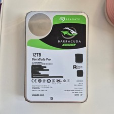 Seagate BarraCuda Pro 12TB 3.5in SATA III 7200RPM 256MB ST12000DM0007