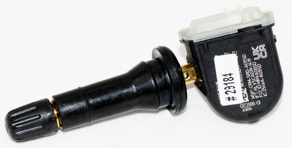 Sensor TPMS Schrader 29184 borracha encaixe ângulo fixo 315MHz compatível com Volvo e Subaru - Imagem 3 de 4