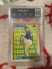 1990 Topps Nolan Ryan Houston Astros MLB Baseball Card #4 PCG 8.5 Base Set 