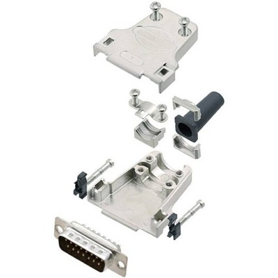 Amphenol L17DTZF37-RG+L717SDC37P D-SUB Stiftleisten-Set 180 ° Polzahl: 37