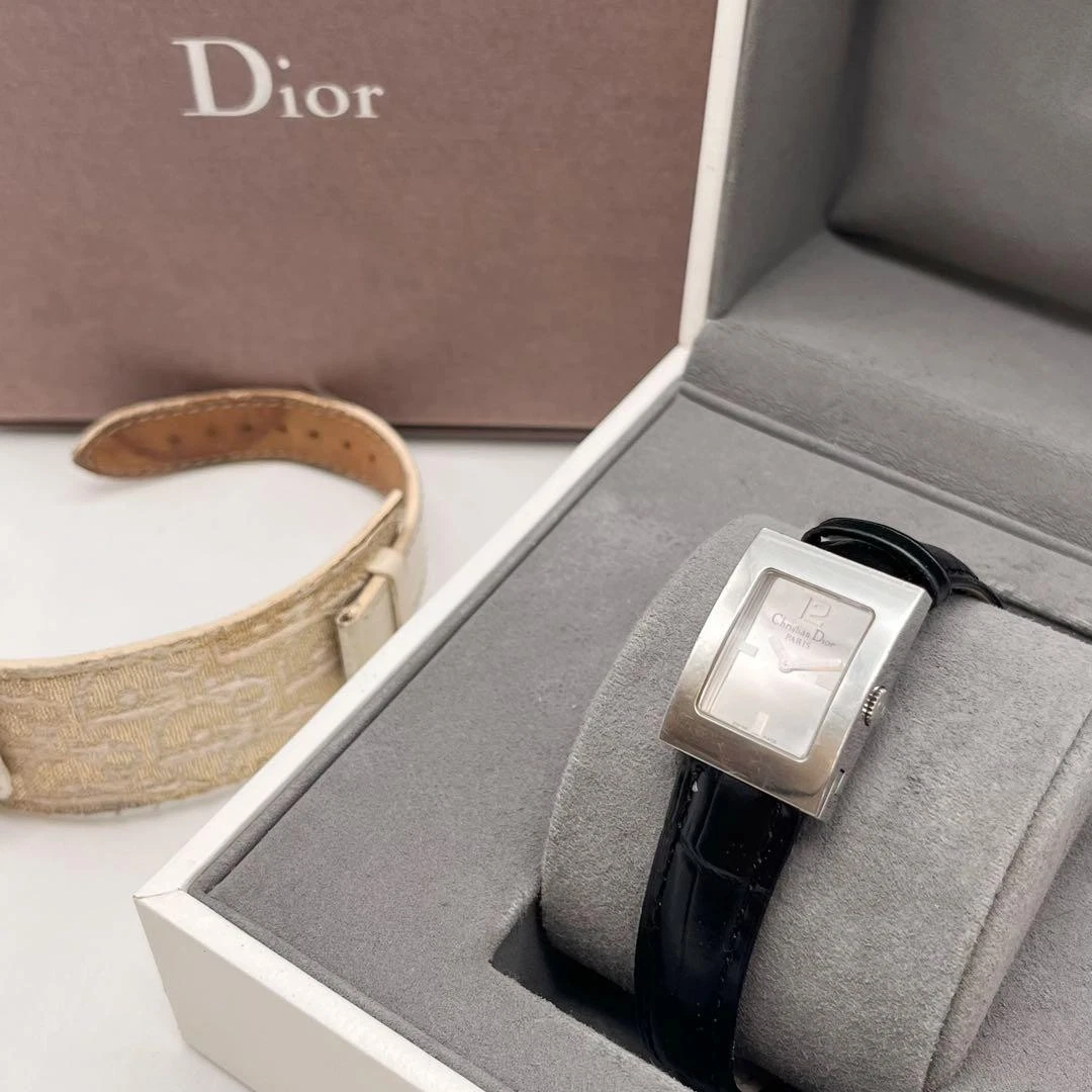 【希少　電池交換済み】Christian Dior 18K-GP クォーツ式 Dior Quartz Battery Wristwatches for sale | eBay