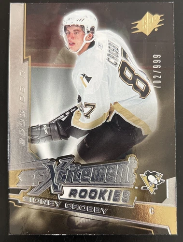 2005-06 Upper Deck SPXcitement Rookies Sidney Crosby XR-SC Penguins