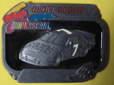 GEOFF BODINE AMERICAN LEGENDS FOUNDRY NASCAR BUCKLE LIMITED EDITION 084 GEB INC.