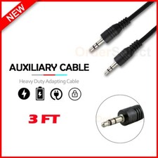 3FT 3.5mm Auxiliary Aux Stereo Audio Cable Cord for Phone OnePlus 9/ 9 Pro / 10T