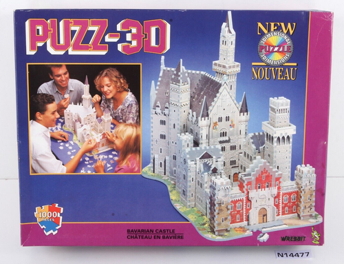 Horloge De Travail Bavaroise - Puzzle 3D Wrebbit - 404 Pièces - Neuf