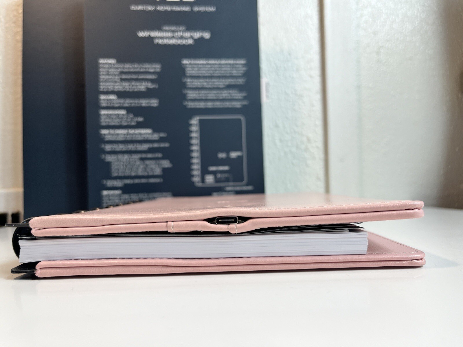 TUL Solid Metal Ballpoint Pen Black +Blue Ink / Wireless Charging