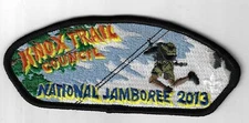 2013 National Jamboree JSP Knox Trail Council BLACK Border [ELL-978]