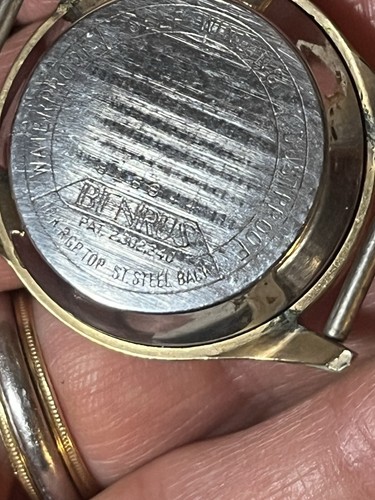Benrus 3 Star Automatik Herren Automatik Uhr ohne Band läuft 10k RGP - Bild 6 von 20