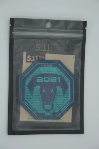 5.11 Tactical January 2021 Patch Hook-Back Adhesion Style 81943 (070)