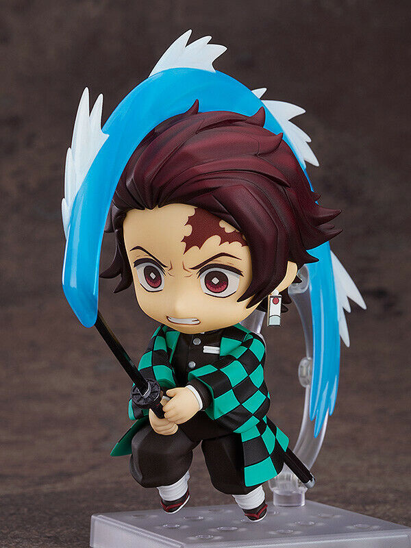 Demon Slayer Tanjiro Zenitsu Inosuke Action Figures Cute 