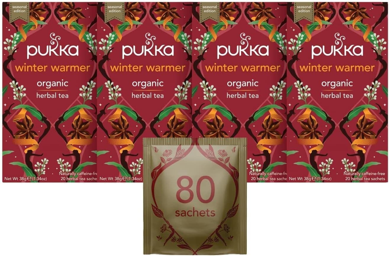 Pukka Herbs Orange/Green/Black Pukka Winter Warmer - 20 Teabags - Image 7