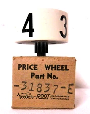 Veeder Root  31837-E Gas Pump Meter Price Wheel Vintage New in Box