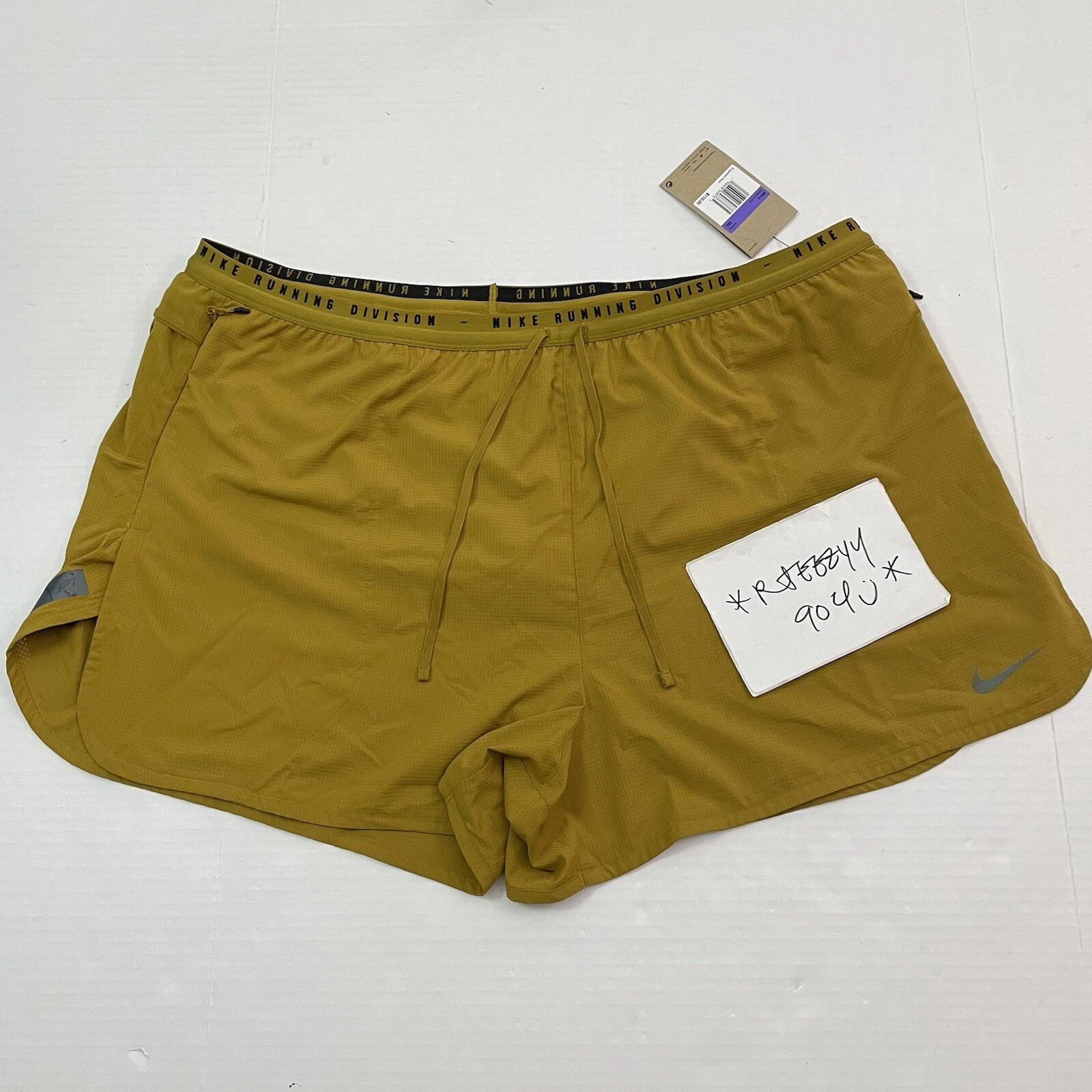 $110 Mens Size 3XL Nike Run Division 4" Brief Lined Running Shorts DV9291-716
Opens in a new window