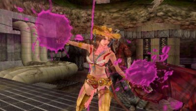 PSP Onechanbara Special zombie Grotesque Cool combo Japan Game