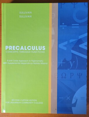 Precalculus concepts through functions Second Custom Edition 