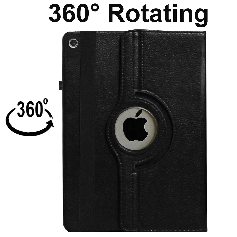 For iPad 10th 9th 8th 7th Air 5 Gen 360 Rotating Smart Magnetic Case Cover Stand - Image 3 of 4