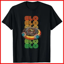 Mr. Blue Sky for Blue Lovers Elo Black Cotton T-Shirt S-5XL