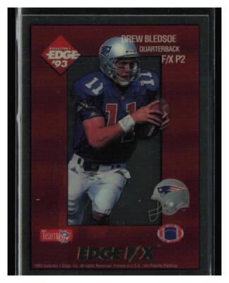 1993 Collector's Edge #F/X P2 Drew Bledsoe
