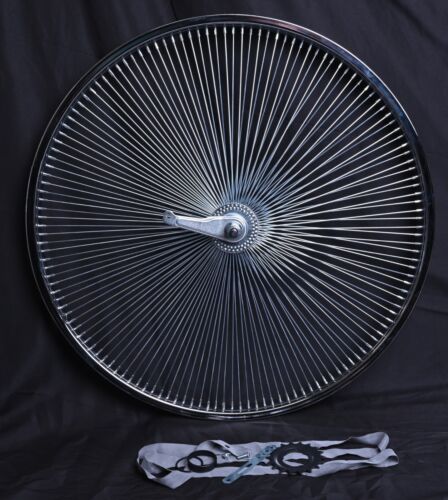 BICYCLE 26" WHEEL 140 SPOKES COASTER BRAKE BEACH CRUISER LOWRIDER BIKES - Picture 13 of 14