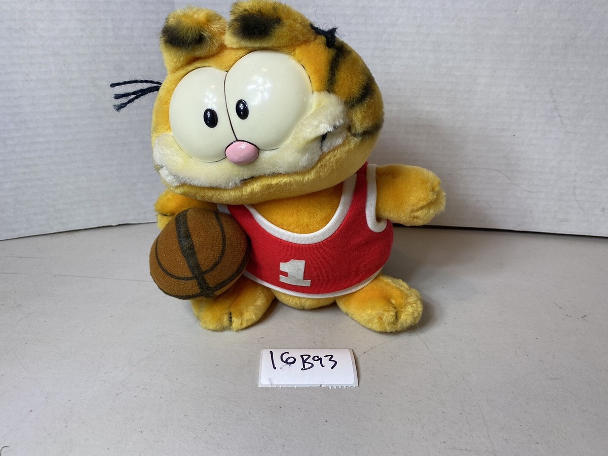 ガーフィルド　バスケットボール　dakin Garfield stuff plush Basketball Garfield 1978.1981 DAKIN, Inc. No