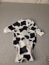 Cow Print Dog Outfit Small NWOT