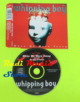 Single CD WHIPPING BOY When we were youg 1995 UK SONY MUSIC no mc dvd lp (S31)