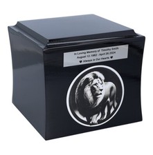 Urn with a Lion Theme cremation urn Lion King urn for ashes Cremation urn