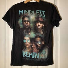 Mindless Behavior All Around The World Tour 2013 Ladies Shirt Sz XS