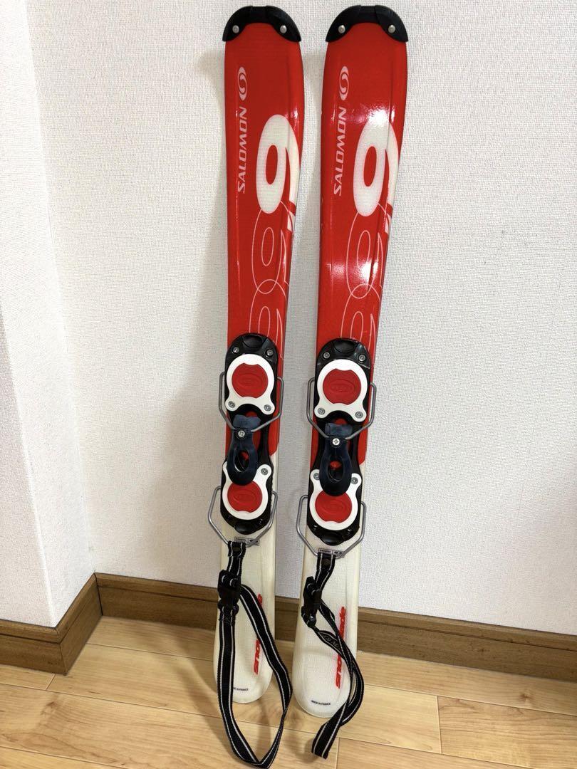 Salomon BUZZ 99.9cm Short Skis Snowblade Fun Ski Red & White Salomon BUZZ 99.9cm Short Skis Snowblade Fun Ski Red & White