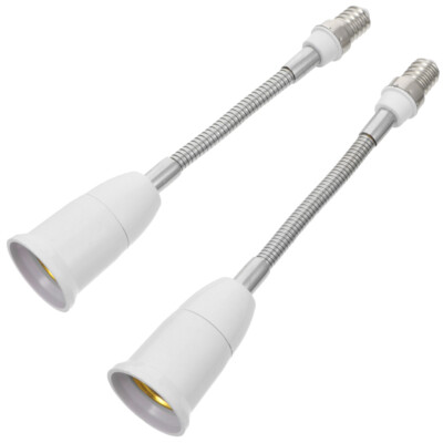 2 Pcs Glühbirne Verlängerung Buchse Glühbirne Lampe Buchse Adapter