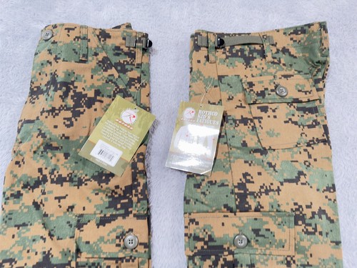Lot of 2 Rothco's Kids Fatigues BDU Size M Cargo Pants Digital Camo Pattern NWT - Picture 2 of 6