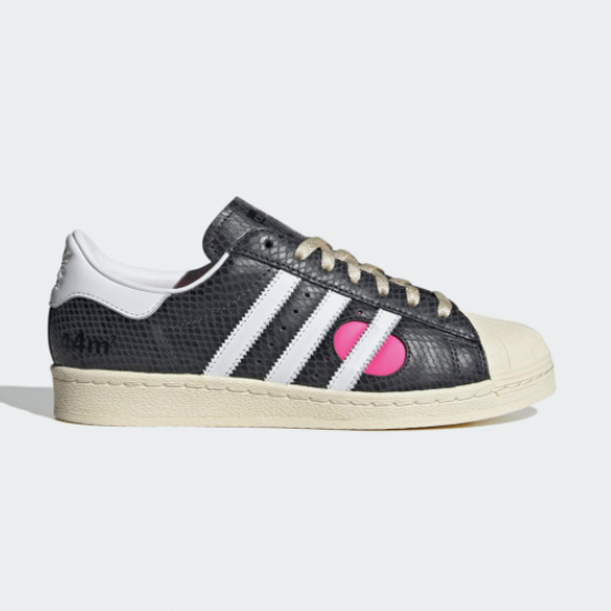 WQ424●箱付き adidas：SUPERSTAR 82 ●24.5● Face X Adidas Superstar 82 Shoes 'Carbon Black' - IG4125