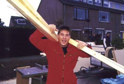 Dutch presenter actor and radio DJ Martijn Krabbe son of Dutch pro- Old Photo 3