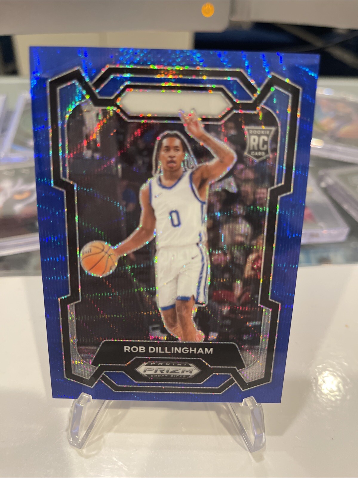 2024 Panini Prizm Draft Picks ROB DILLINGHAM RC Blue Wave /249 🔥 Rookie