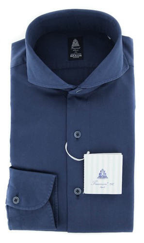 Camicie casual e maglie da uomo blu floreale