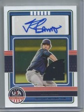 Ryan Bruno 2023 Panini USA Stars & Stripes Autograph Game Worn/Used Jersey